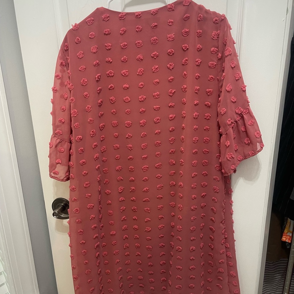 Fashian Collection Rose V-Neck Dress - Picture 5 of 10